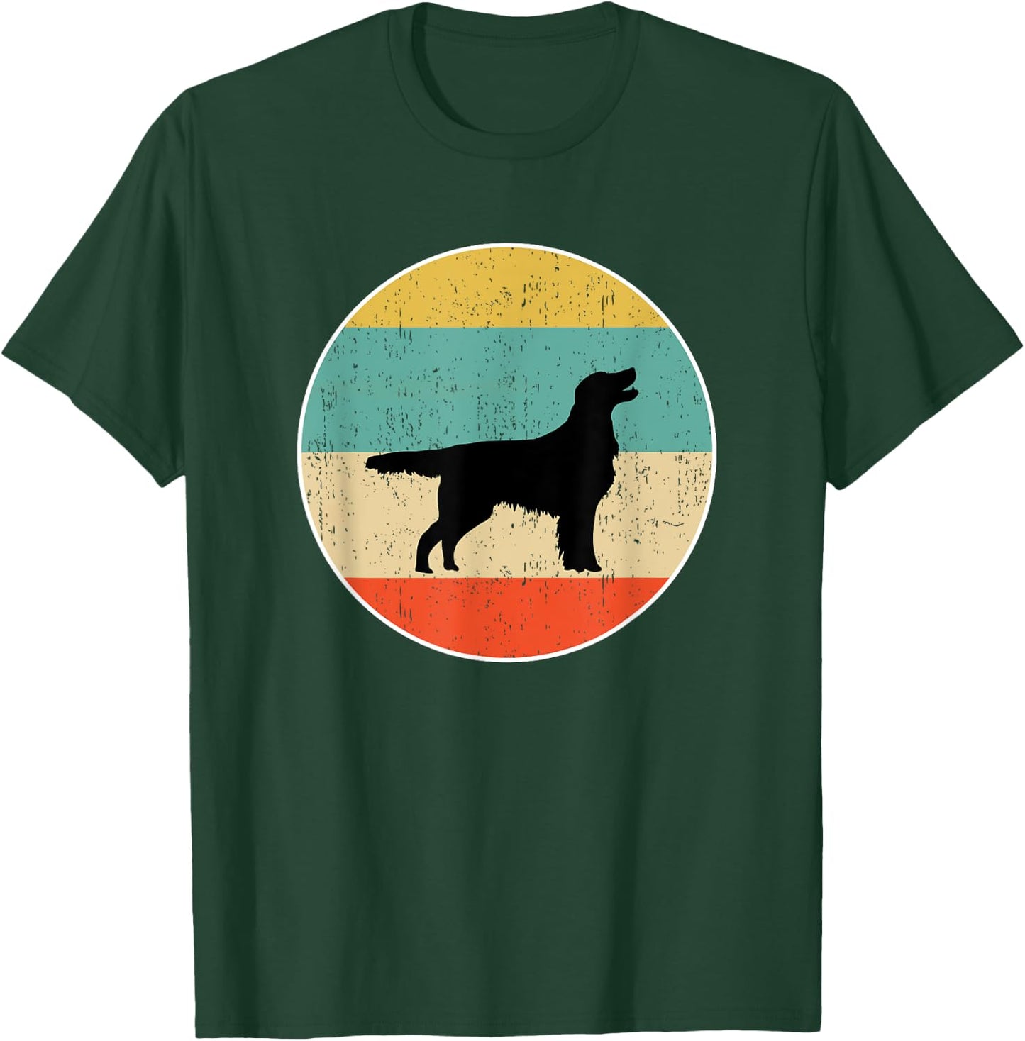 Flat Coated Retriever Dog Gift T-Shirt - T-Shirt | Forest