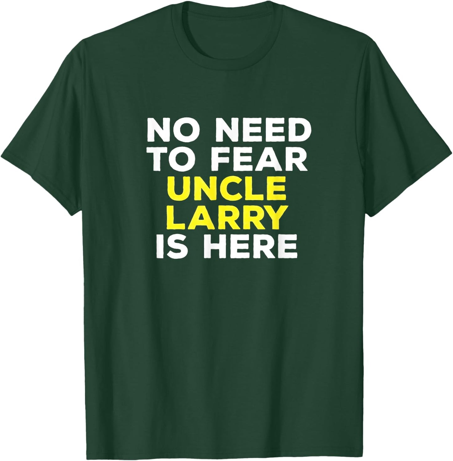 LARRY Funny Uncle Gift Family Graphic Name T-Shirt - T-Shirt | Forest