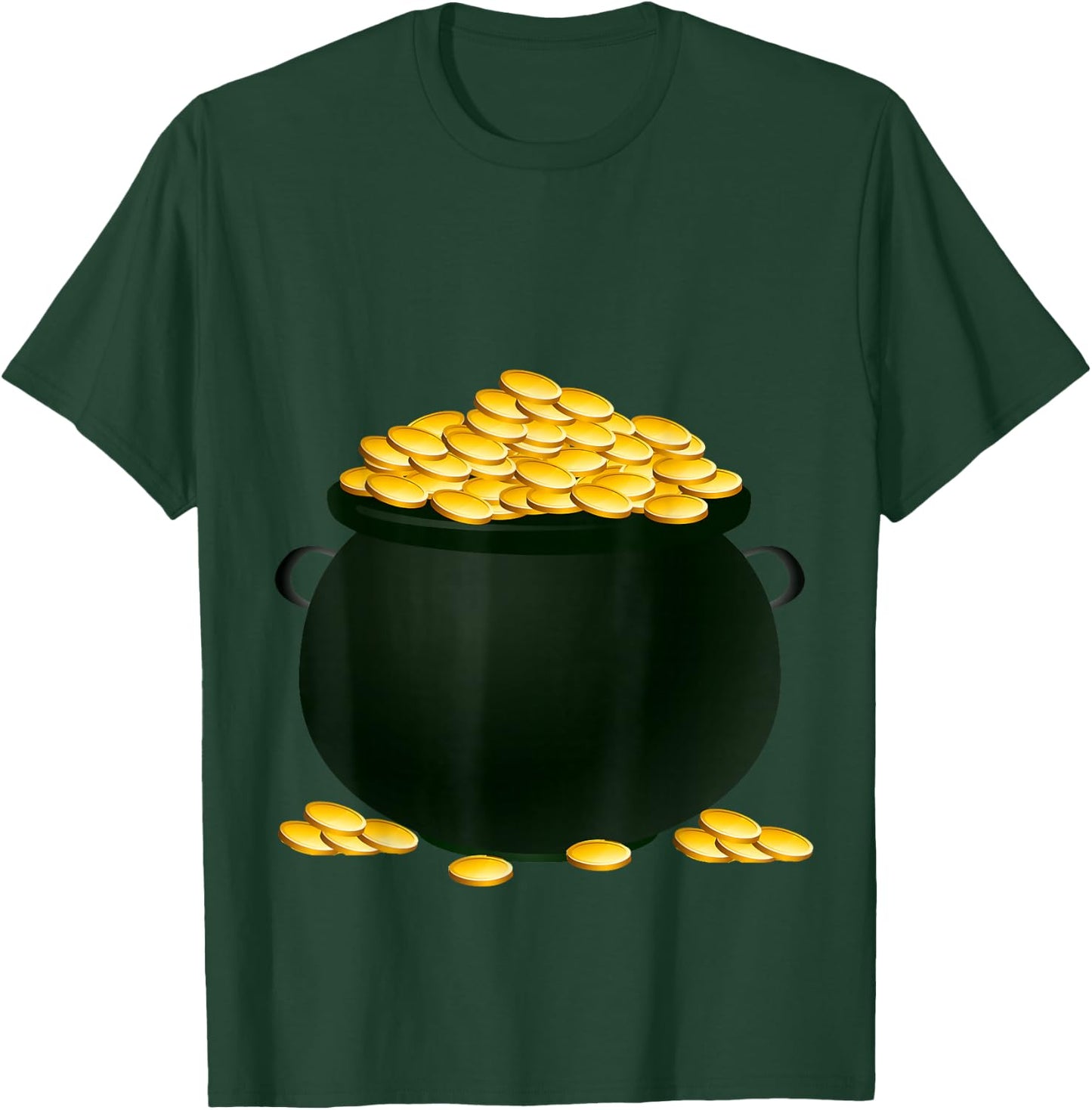 Pot of Gold Costume Holiday and Halloween Parties T-Shirt - T-Shirt | Forest