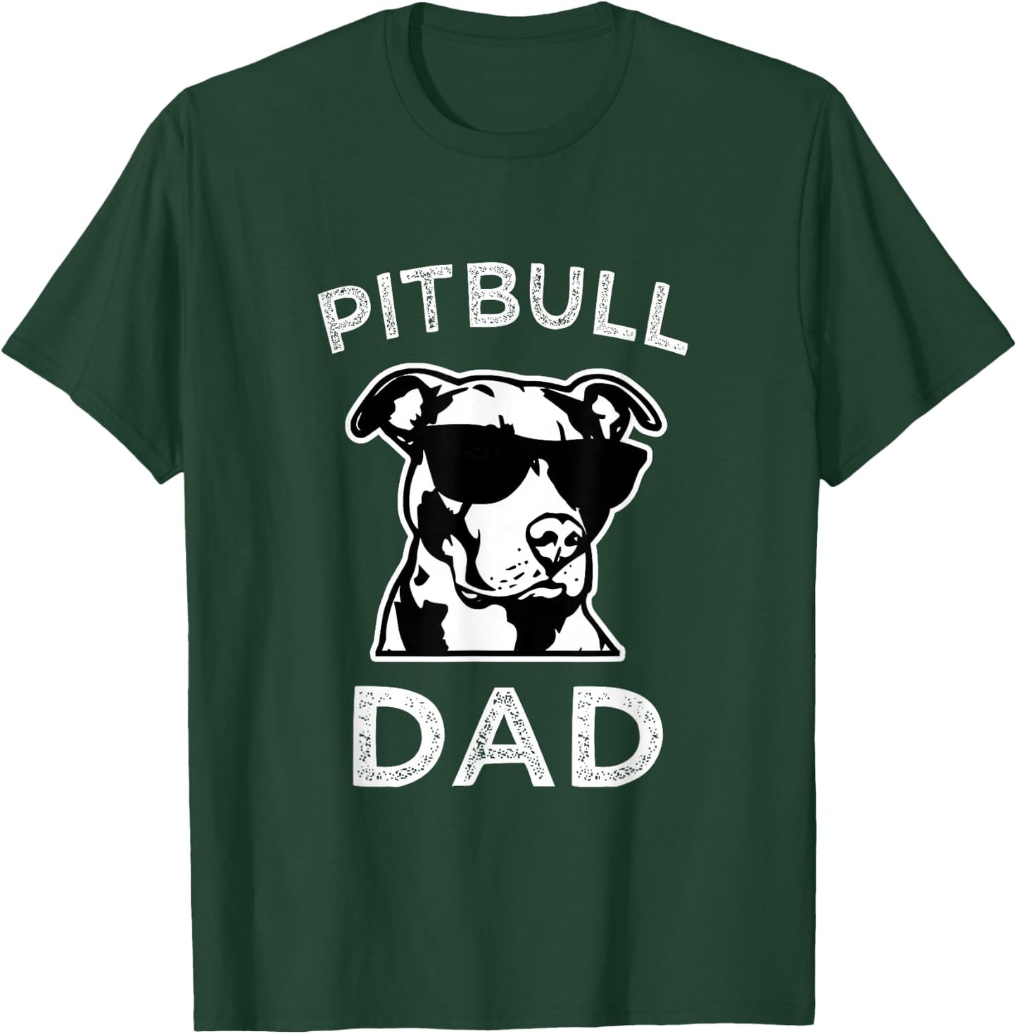 Pitbull Dad Dog Lover Gift Fathers Day Pitbull Advocate T-Shirt - T-Shirt | Forest