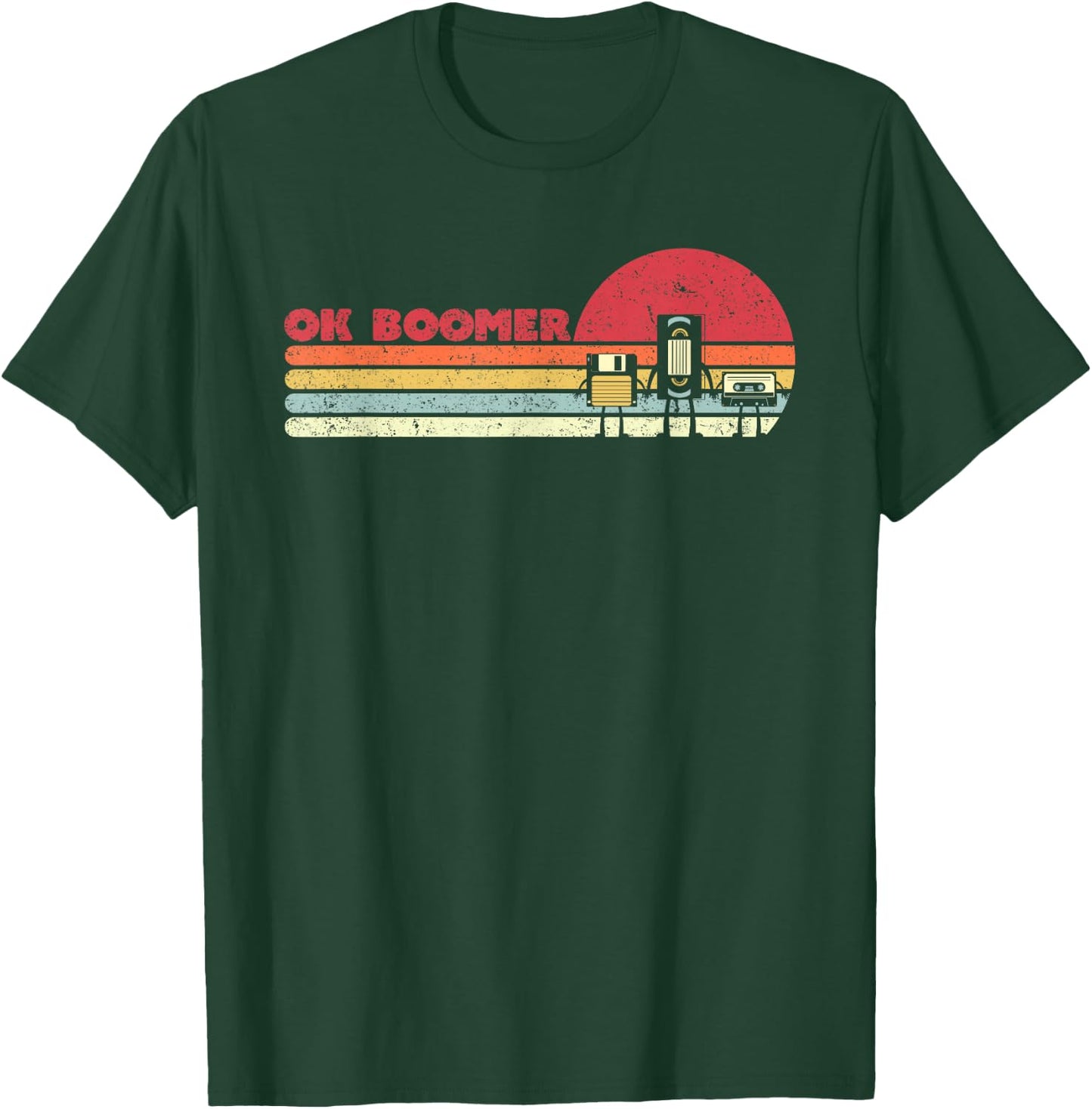 Ok Boomer Shirt Vintage T-Shirt - T-Shirt | Forest