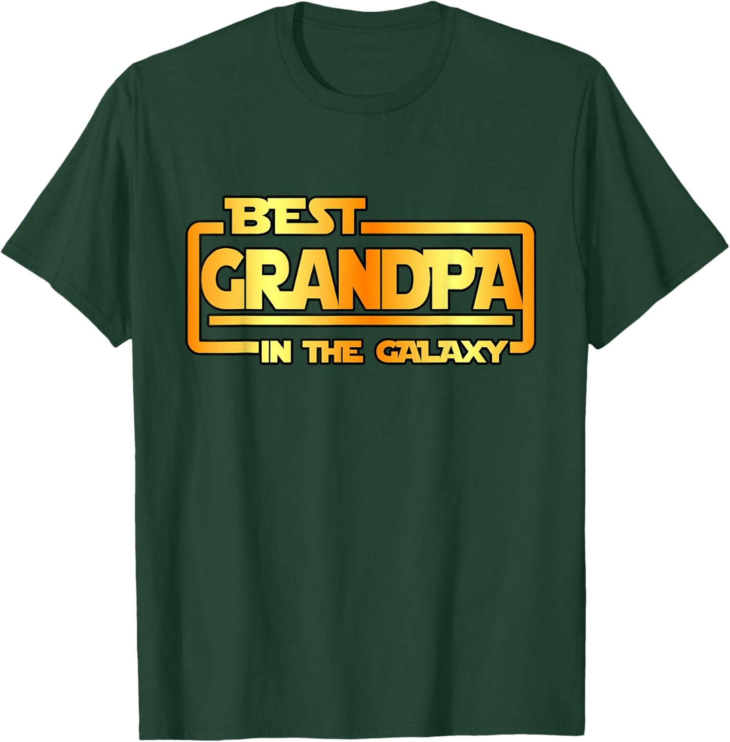 The best grandpa in the galaxy T-Shirt - T-Shirt | Forest