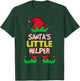 Santa's Little Helper - Santa Claus T-Shirt - T-Shirt | Forest