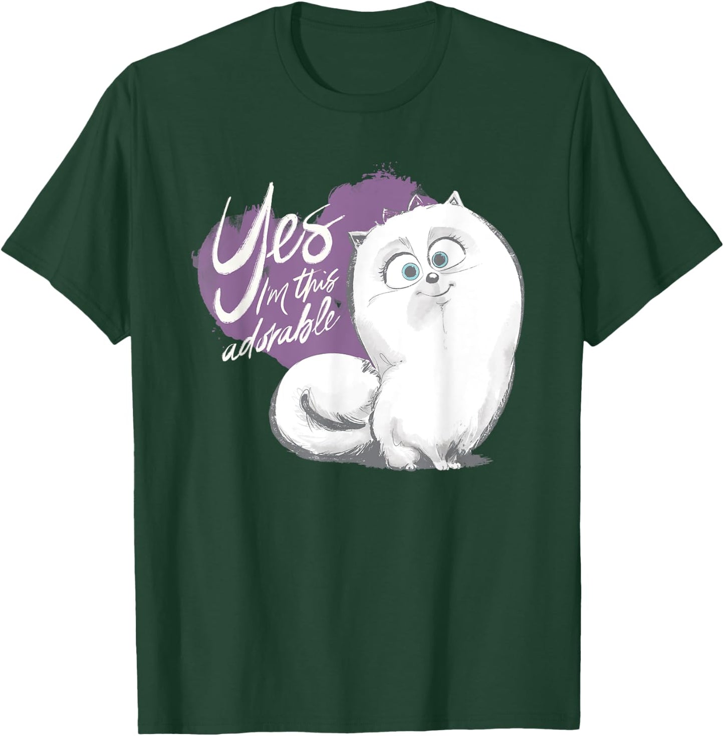 Pets 2 Gidget I'm Adorable T-Shirt - T-Shirt | Forest