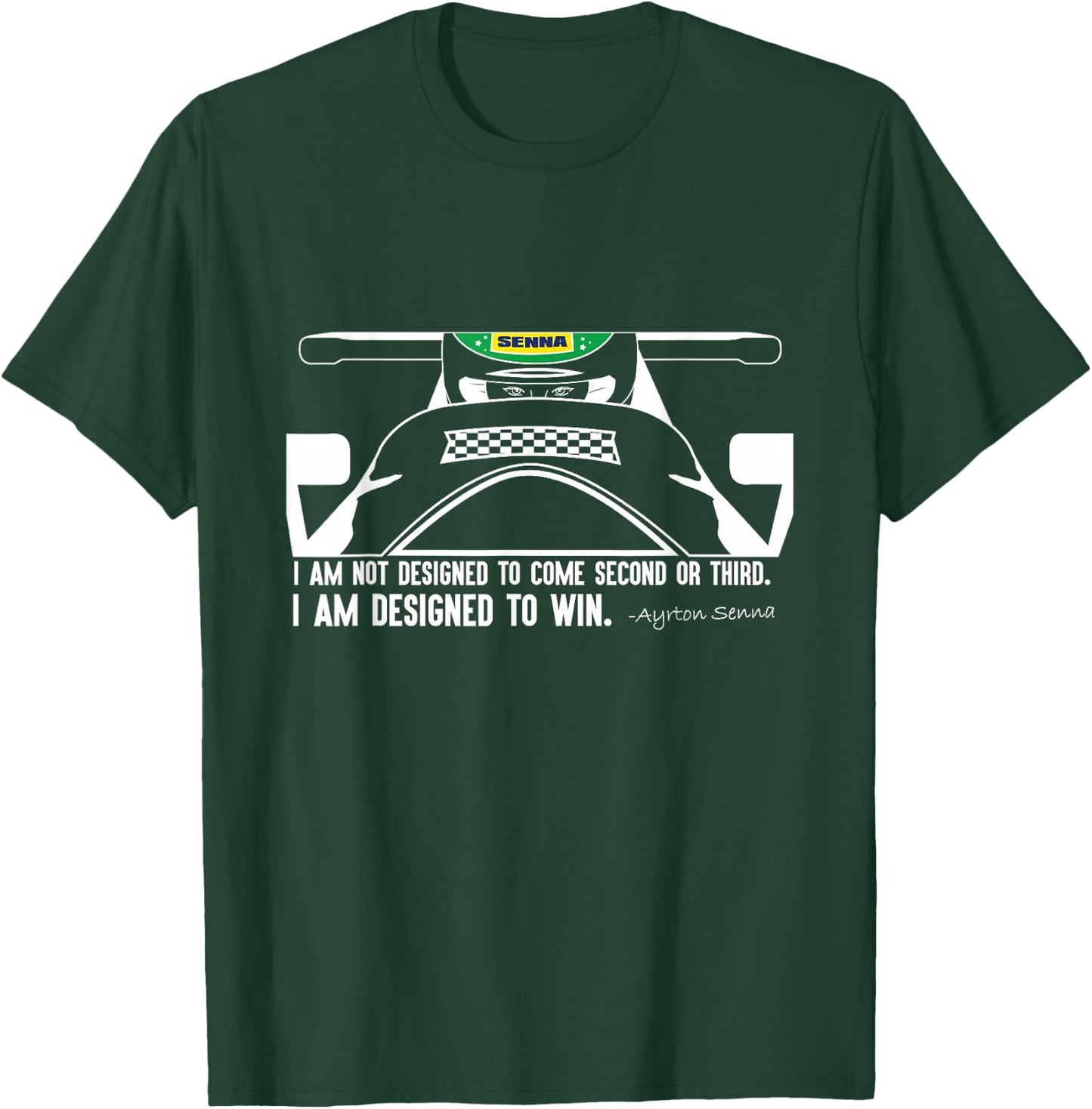 Designed to Win - Senna T-Shirt - T-Shirt | Forest
