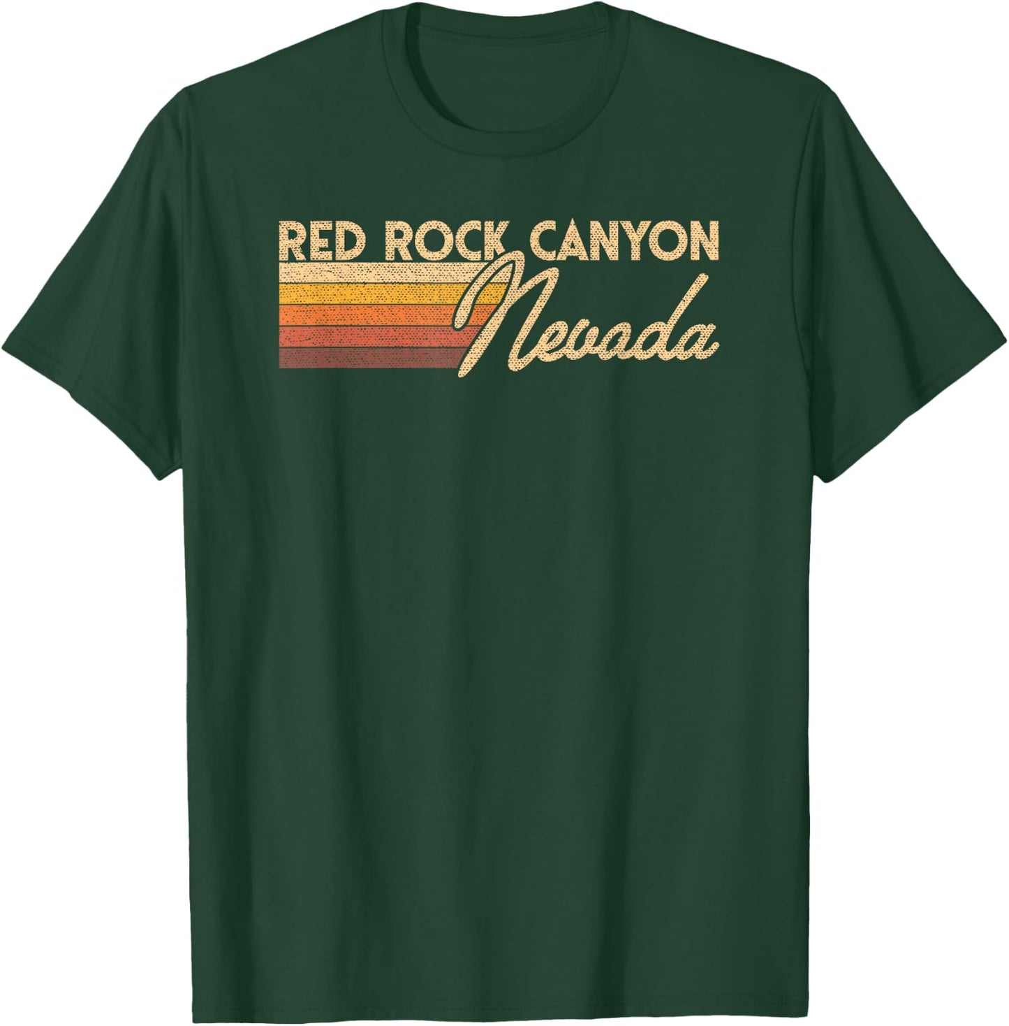80s Style Red Rock Canyon Nevada T-Shirt - T-Shirt | Forest