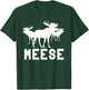 Meese Antlers Love Funny Moose T-Shirt - T-Shirt | Forest