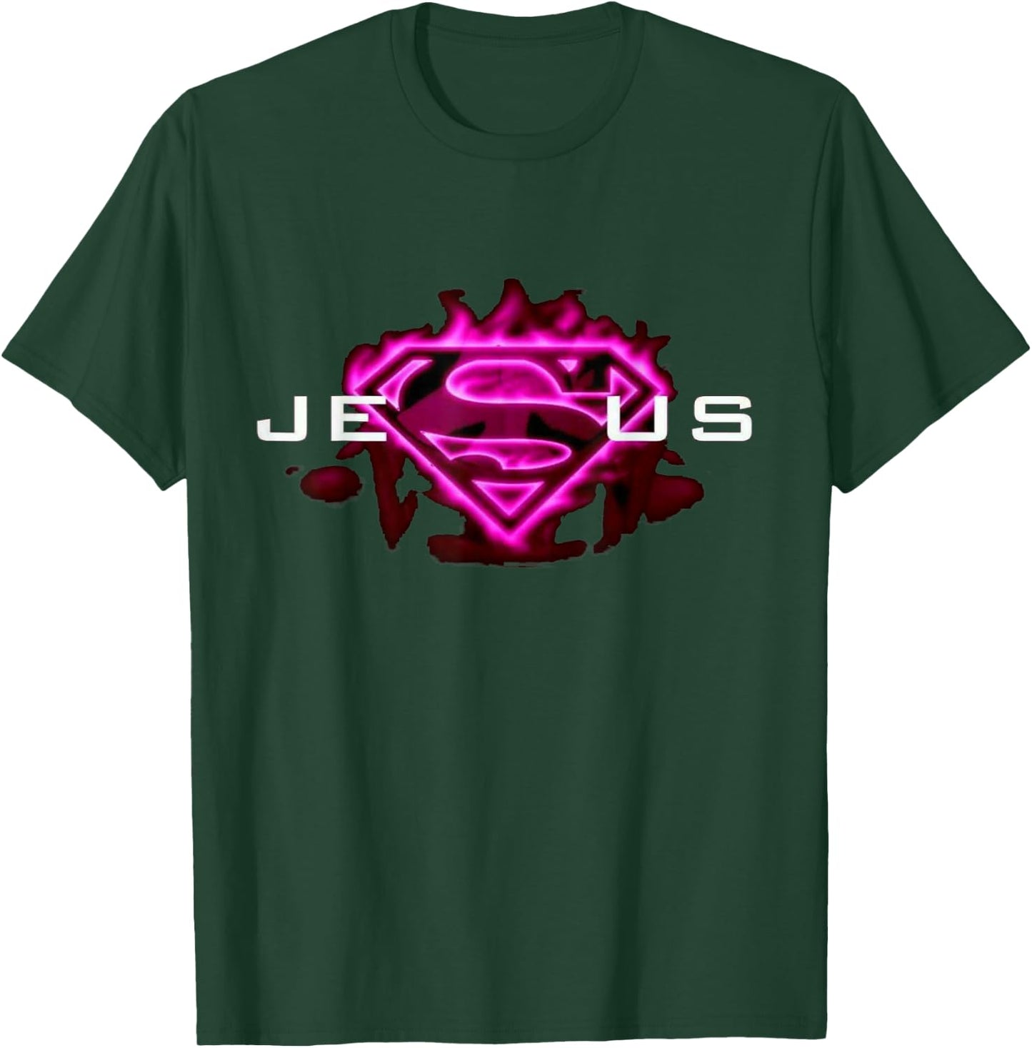 Jesus is my superhero, Christian love T-Shirt - T-Shirt | Forest