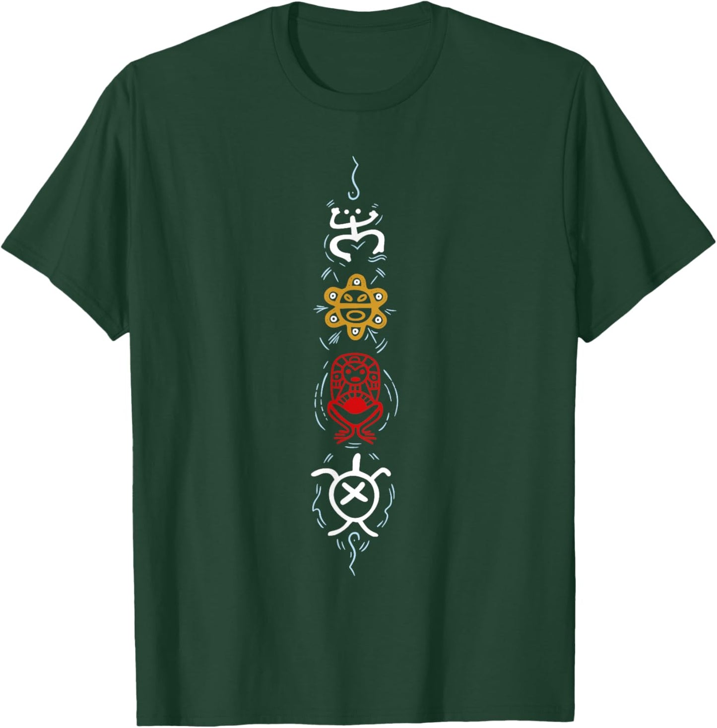 Puerto Rico Heritage Boricua Coquí Taino Puerto Rican T-Shirt - T-Shirt | Forest