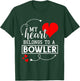 I Love My Bowler Husband Wife Gifts Valentines Day Shirt T-Shirt - T-Shirt | Forest
