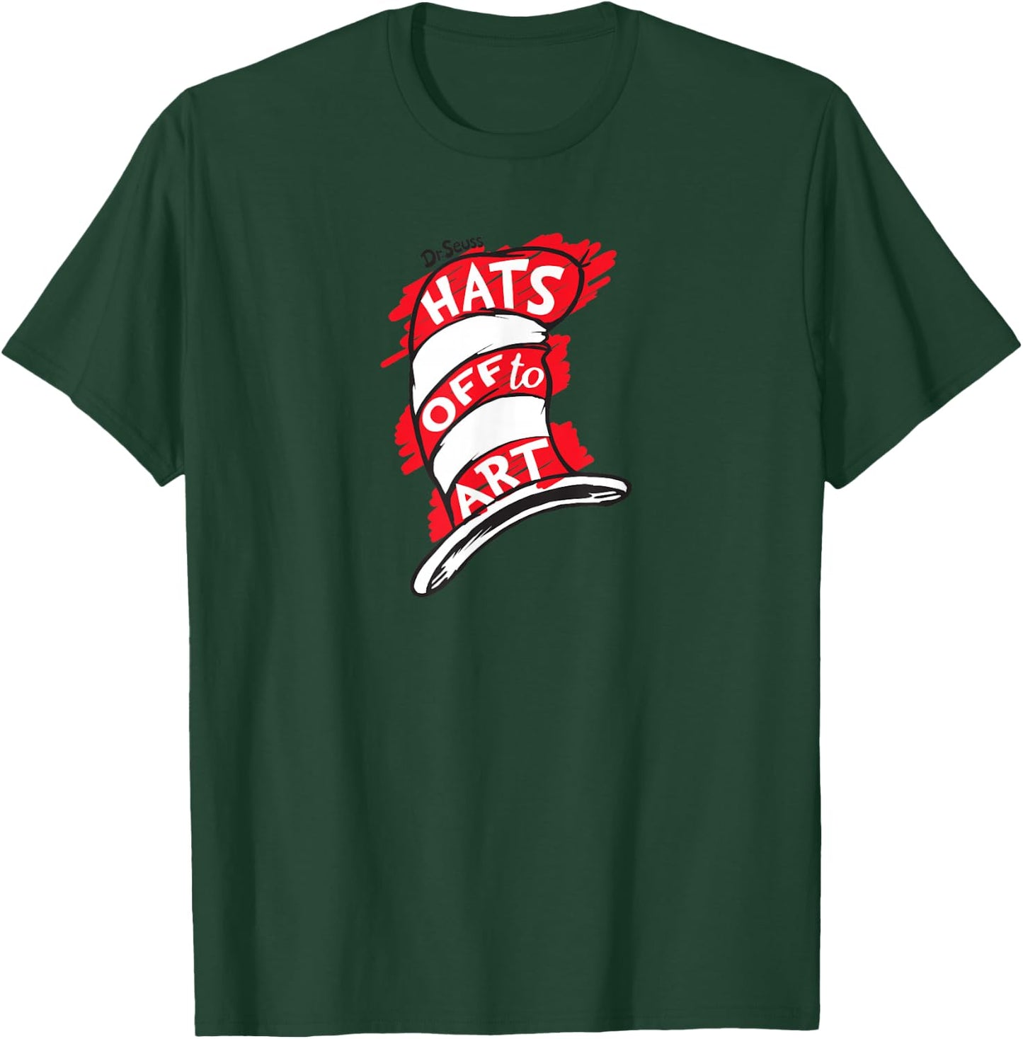 Dr. Seuss Hats Off To Art T-Shirt - T-Shirt | Forest