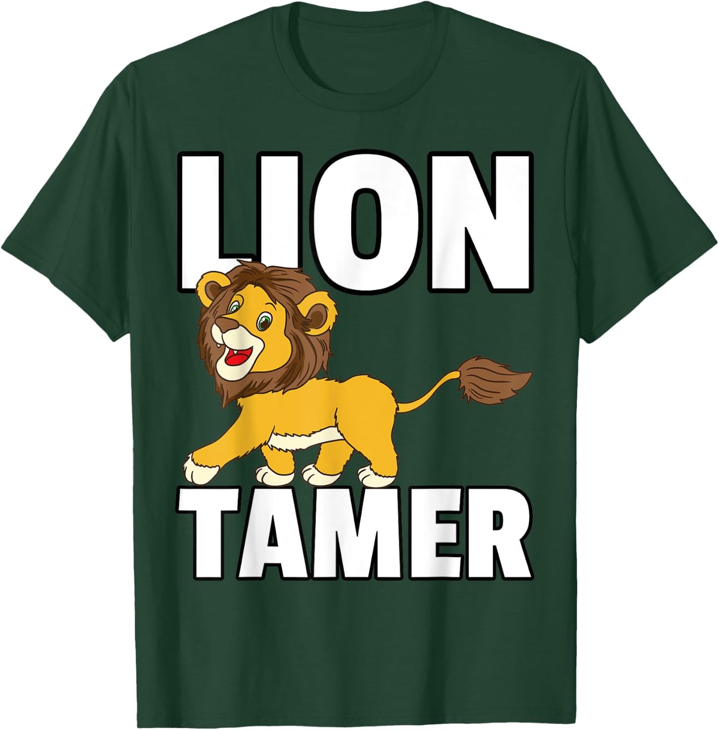 Lion Tamer Shirt Circus Costume Women Girl Men Kids Cute T-Shirt - T-Shirt | Forest