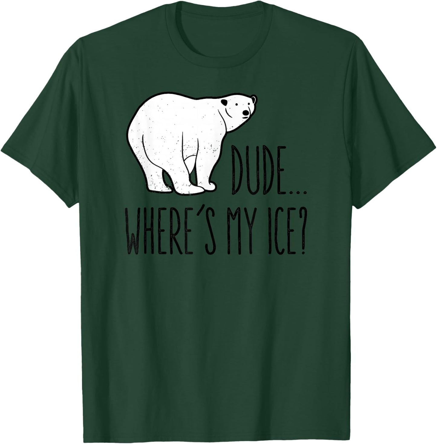 Climate Change Polar Bear Environmentalist Gift T-Shirt - T-Shirt | Forest