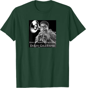 Dizzy Gillespie_001_Back Printed T-Shirt - T-Shirt | Forest