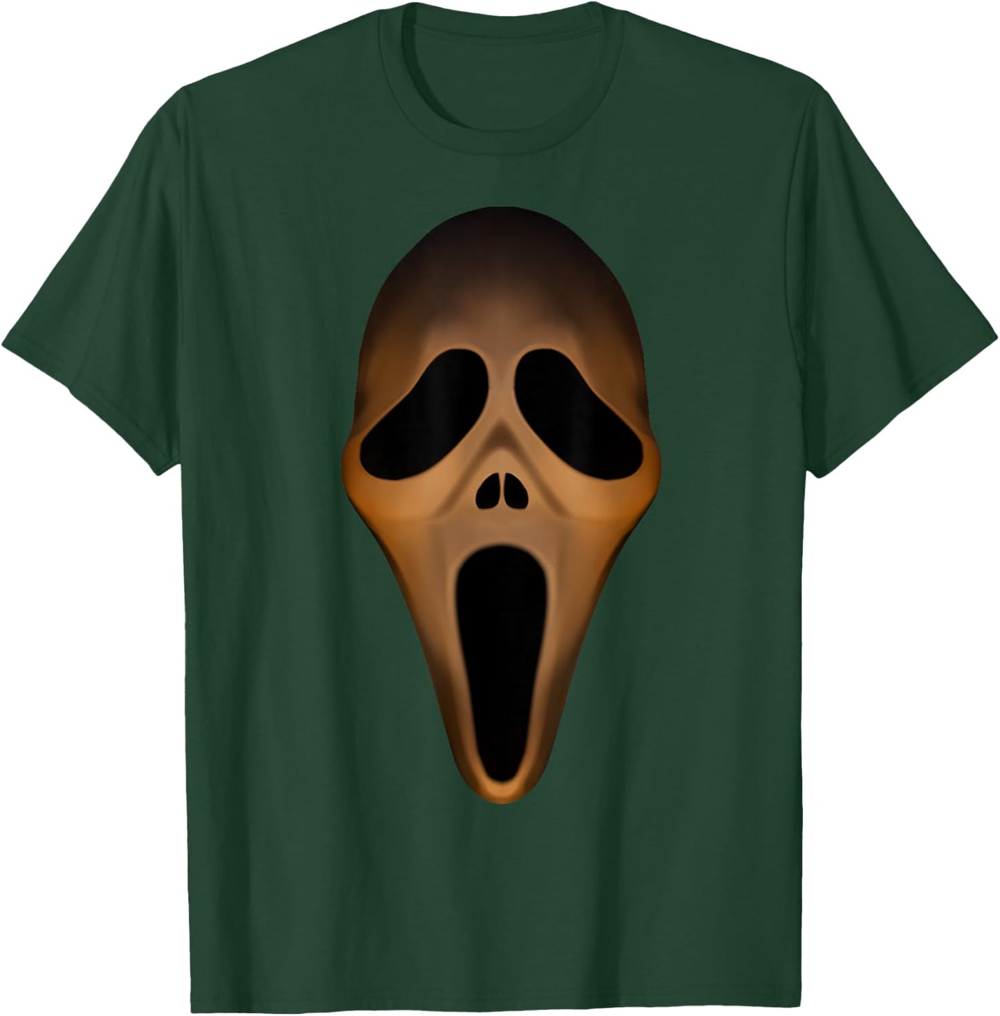 Ghost Face Spooky Halloween Face Costume T-Shirt - T-Shirt | Forest