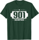 Area Code 901 | Memphis T-Shirt - T-Shirt | Forest