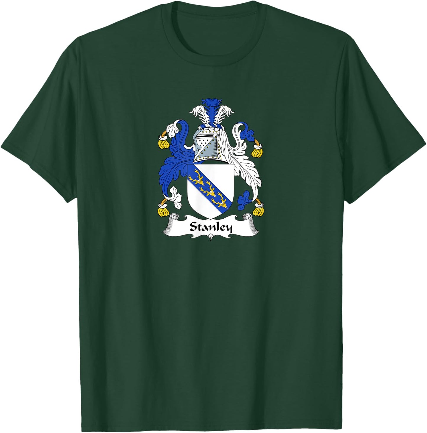 Stanley Coat of Arms - Family Crest Shirt T-Shirt - T-Shirt | Forest