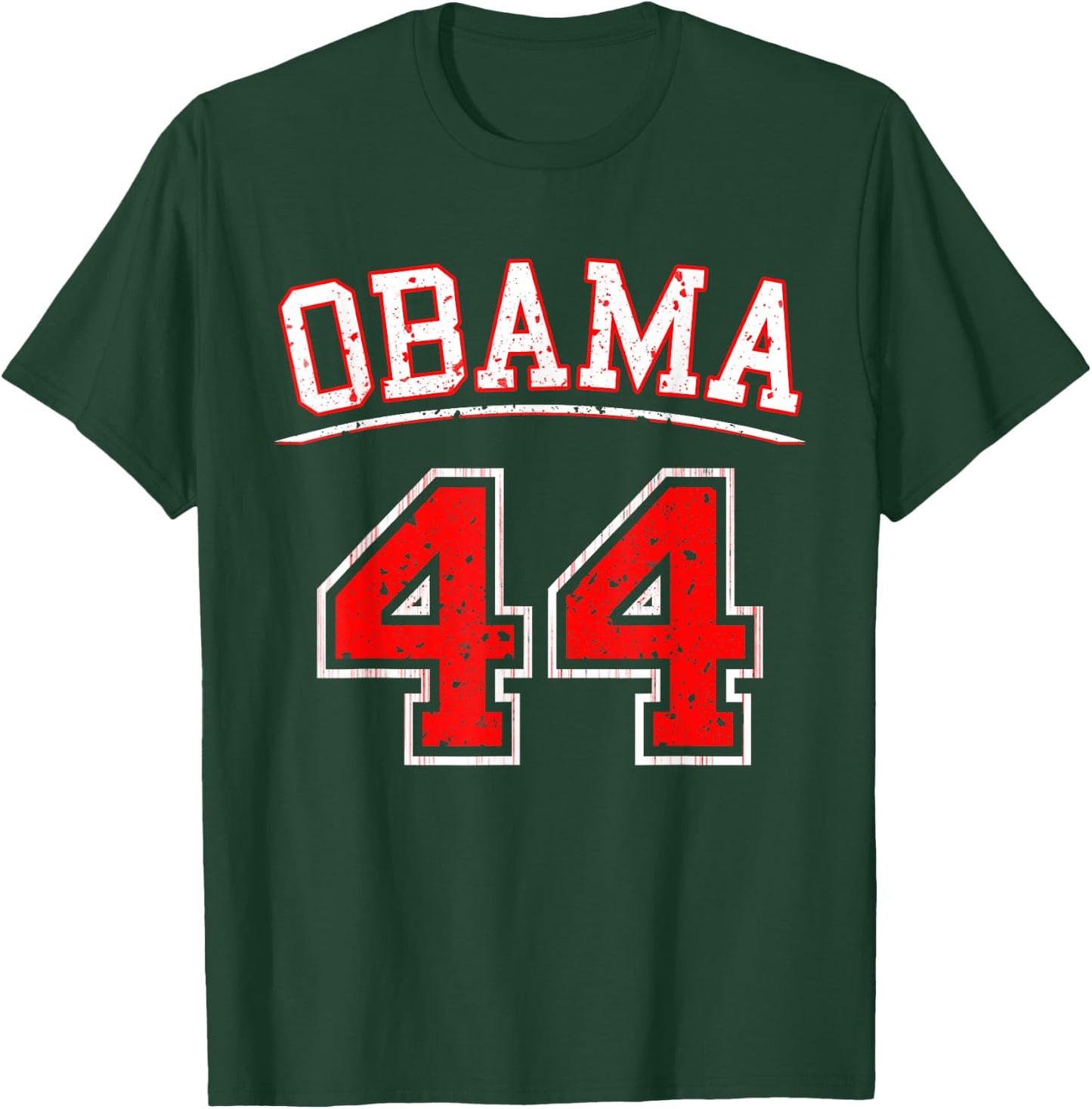 44th President Barack Obama 44 T-Shirt - T-Shirt | Forest