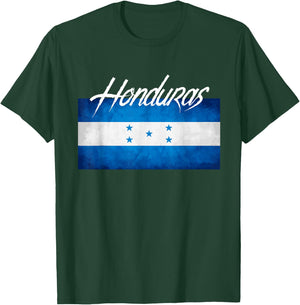 Honduras Flag T shirt T-Shirt - T-Shirt | Forest