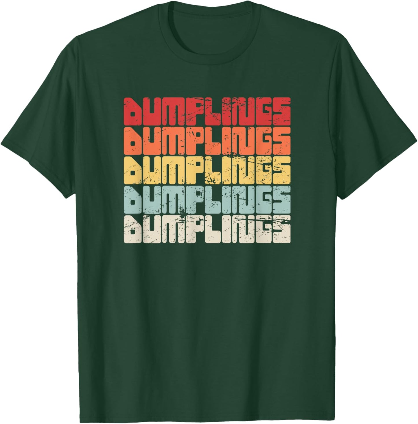 Soup Dumpling Xiaolongbao - Retro T-Shirt - T-Shirt | Forest