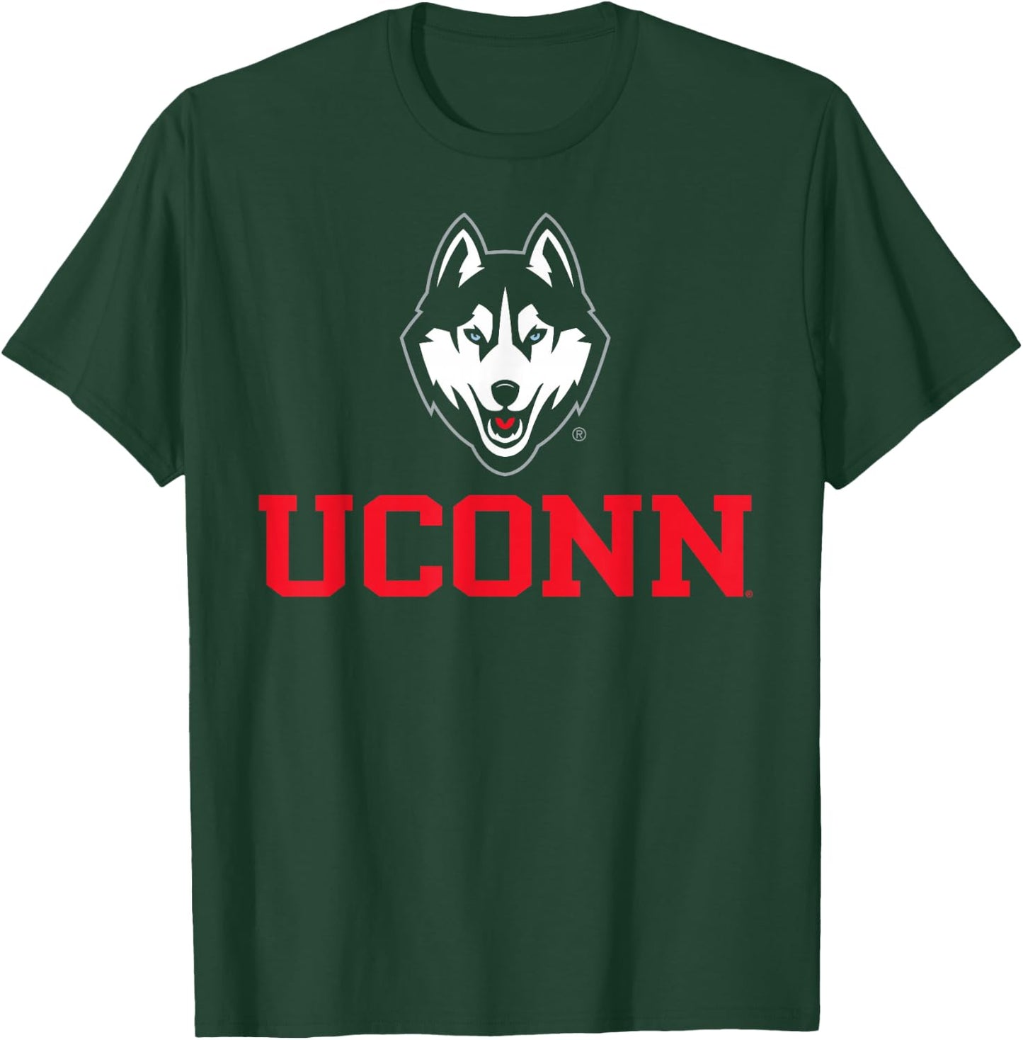 Connecticut Huskies Sportsmanship Navy Officially Licensed T-Shirt - T-Shirt | Forest