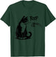 Tuxedo Cat Skeleton Boop Halloween Vintage Funny Mom Women T-Shirt - T-Shirt | Forest