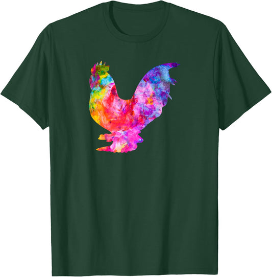 Unusual Chickens Belgian Bearded d Uccle Bantam Chicken T-Shirt - T-Shirt | Forest