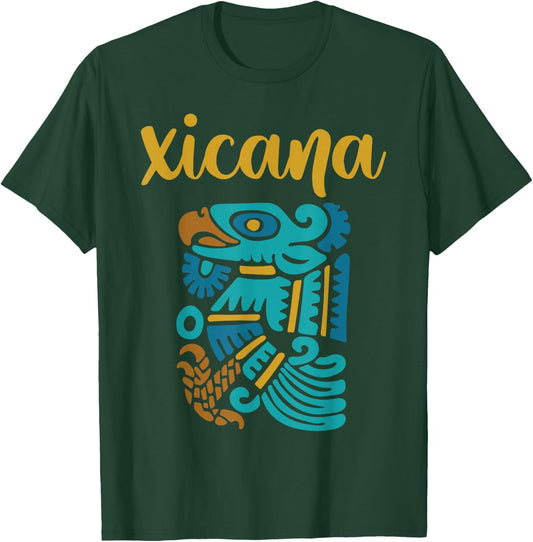 Chicana Mexican American Chicana Shirt Chicano Clothing e T-Shirt - T-Shirt | Forest