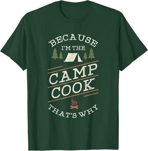 Camping Gift Product Camp Cook RV And Camper T-Shirt - T-Shirt | Forest
