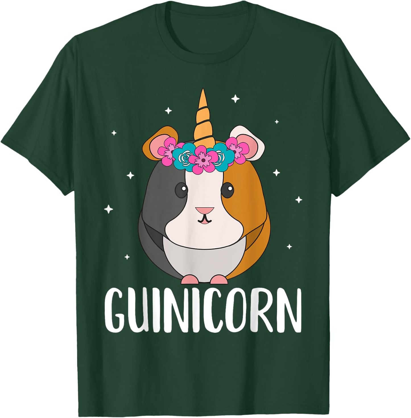 Gunicorn Guinea Pig Pet Owner Gift T-Shirt - T-Shirt | Forest