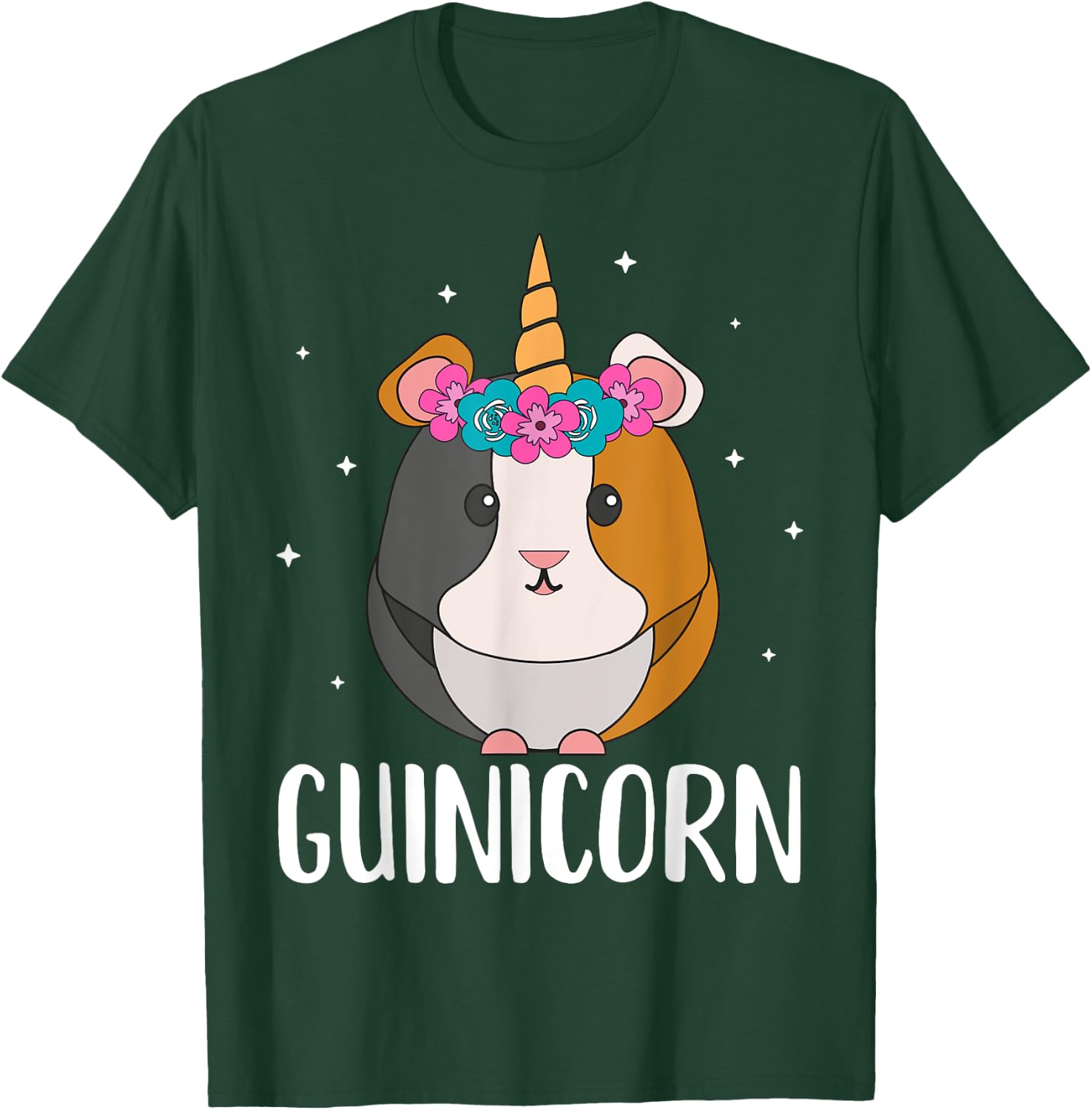 Gunicorn Guinea Pig Pet Owner Gift T-Shirt - T-Shirt | Forest
