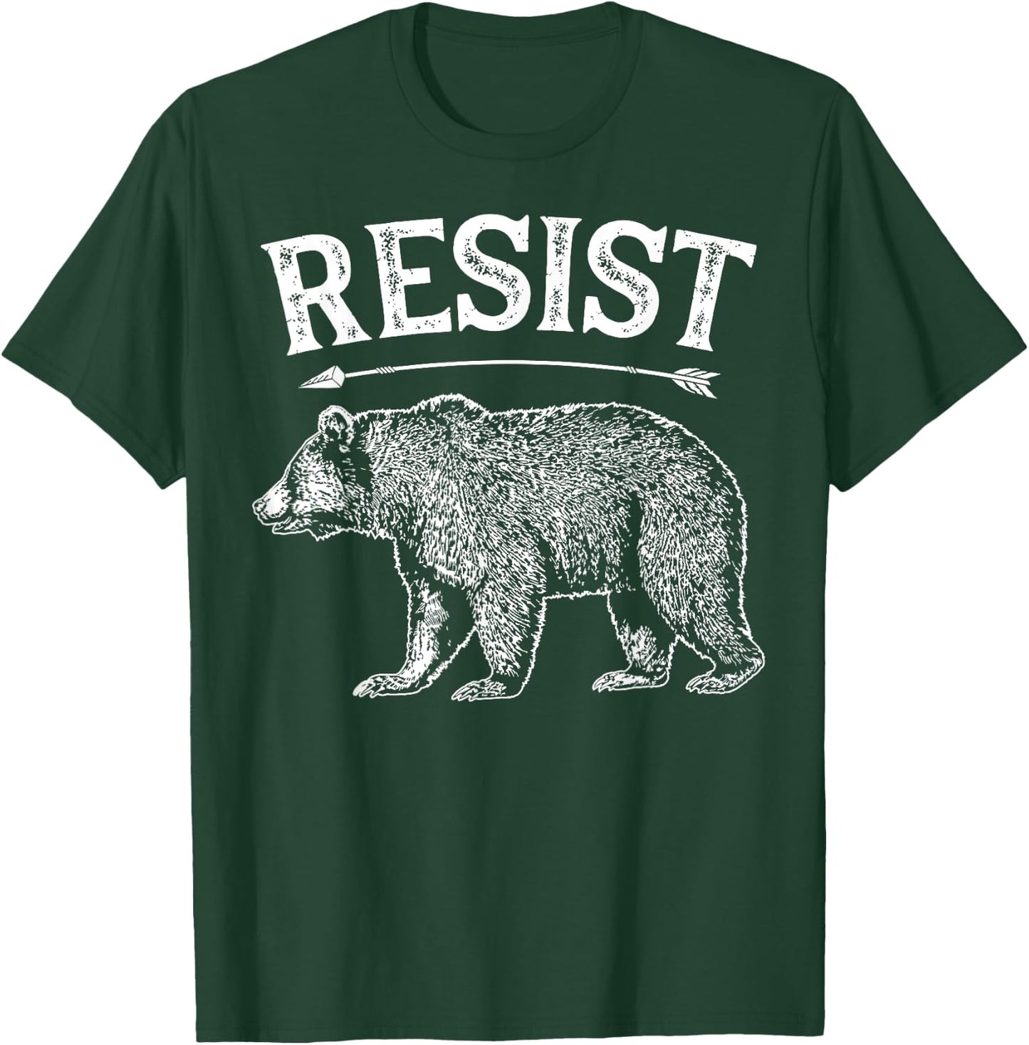 ALT US National Park Resist Service T shirt Bear Vintage T-Shirt - T-Shirt | Forest