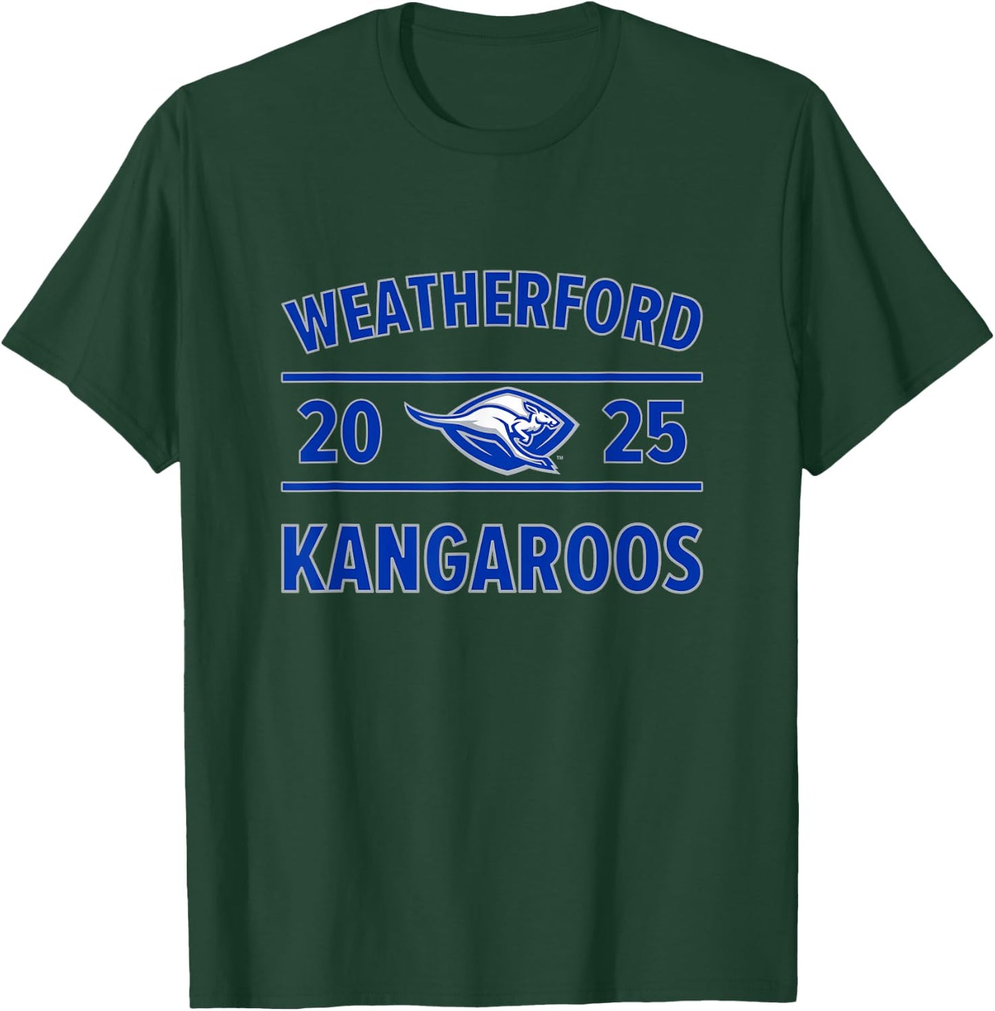 Weatherford Kangaroos Logo 2025 HS T-Shirt - T-Shirt | Forest