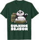 Funny Bulking Season Clean Bulk Cute Panda Bear Gift T-Shirt - T-Shirt | Forest
