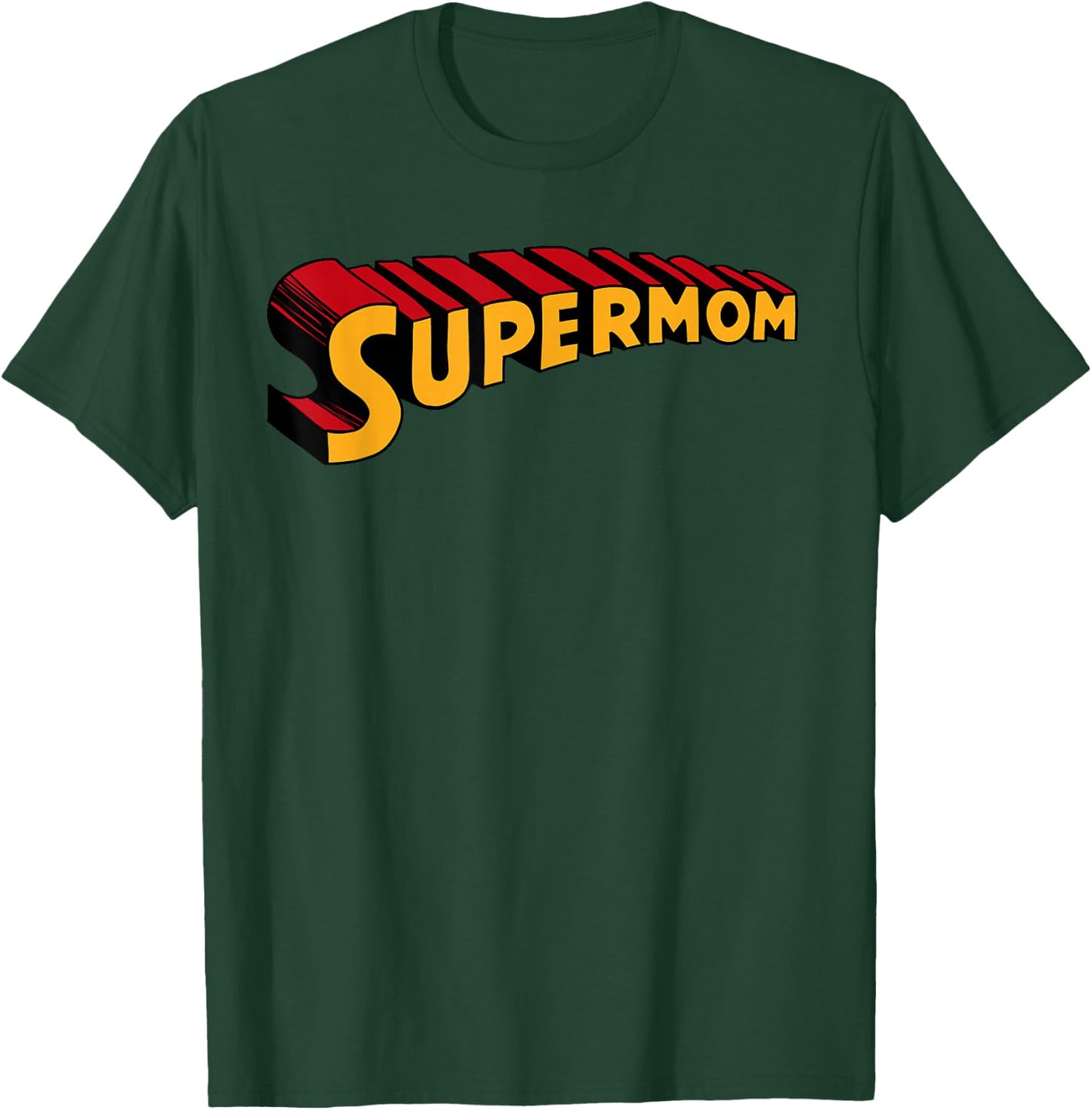 Super mom Superhero Mom Funny Super Mom T-Shirt - T-Shirt | Forest