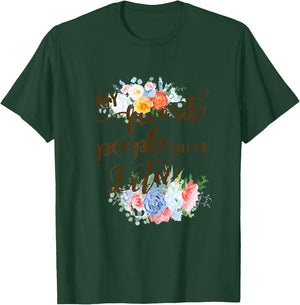 My Favorite People Call Me Lita Spanish Grandma Mother T-Shirt - T-Shirt | Forest