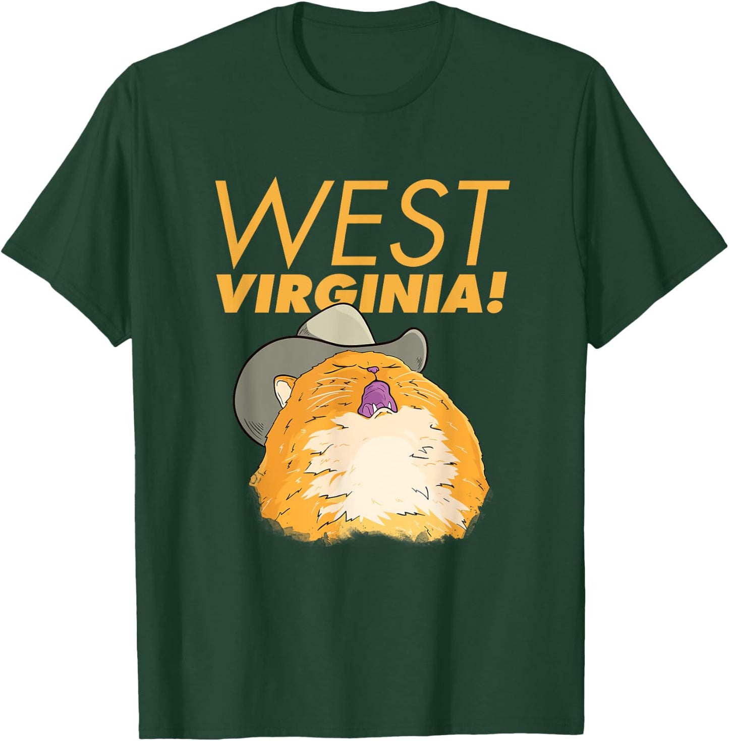 Country Cat Singing Meme Men Women Kids T-Shirt - T-Shirt | Forest