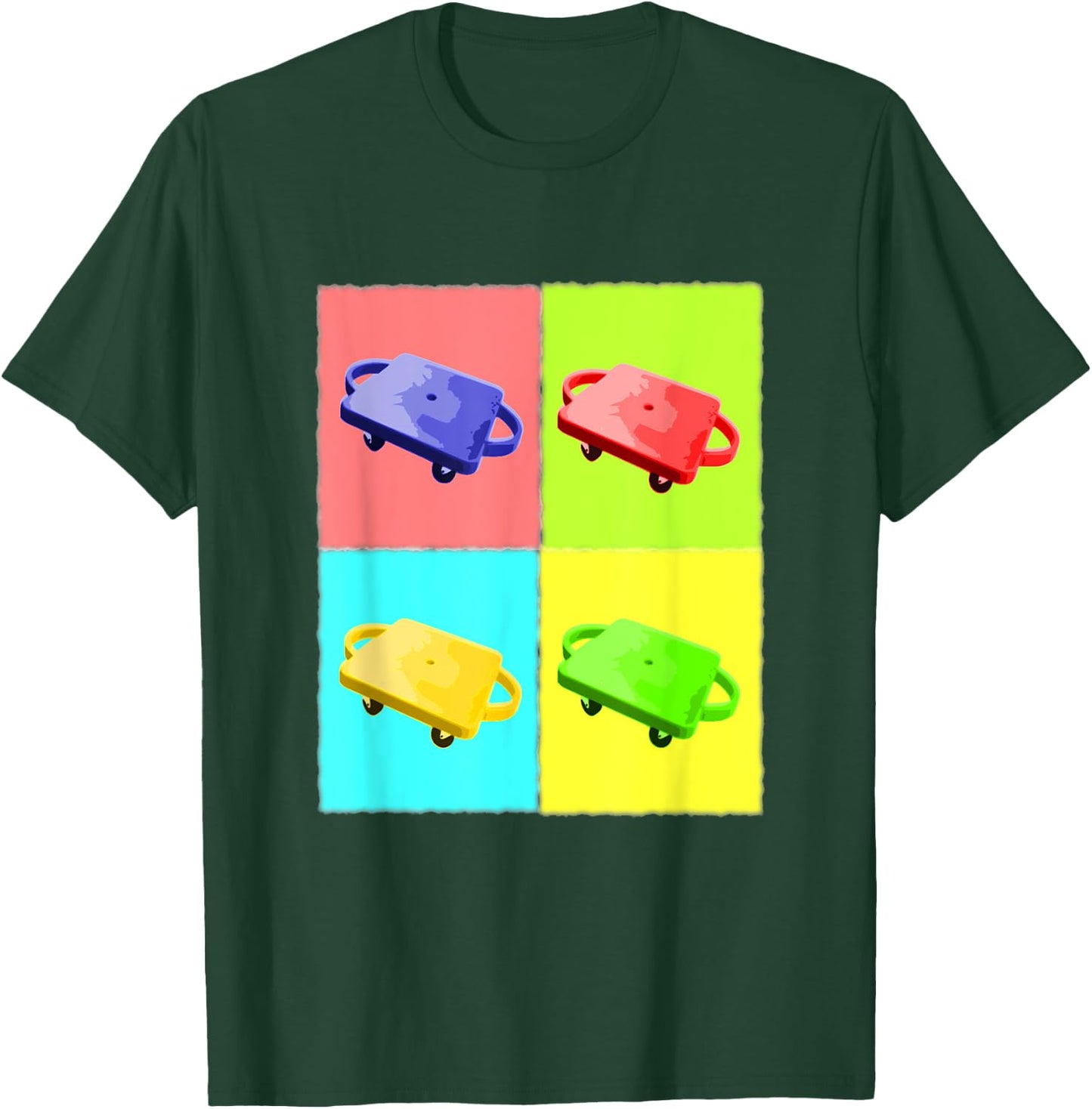Scooter Physical Education P.E. Gym Teacher T-Shirt - T-Shirt | Forest