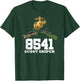 Eagle Globe Anchor 8541 MOS Sniper One Shot One Kill T shirt T-Shirt - T-Shirt | Forest