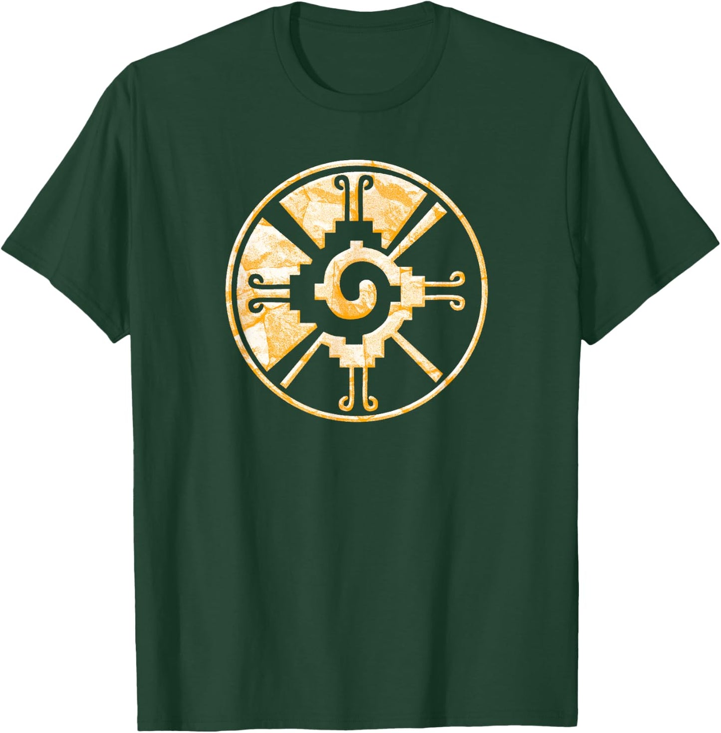 Hunab Ku Mayan God & Mesoamerican Culture Civilization T-Shirt - T-Shirt | Forest