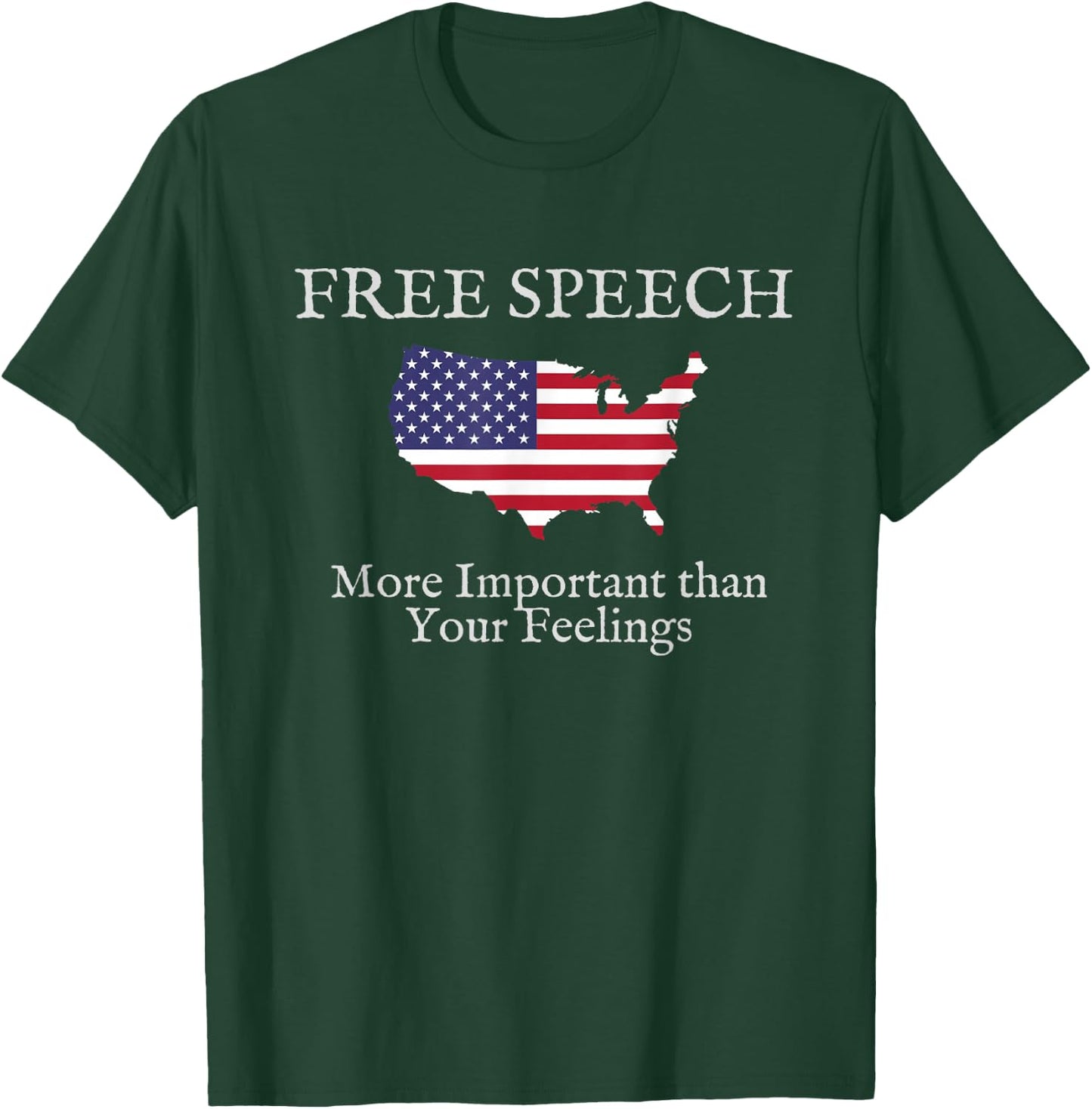 Free Speech is More Important - First Amendment T Shirt T-Shirt - T-Shirt | Forest