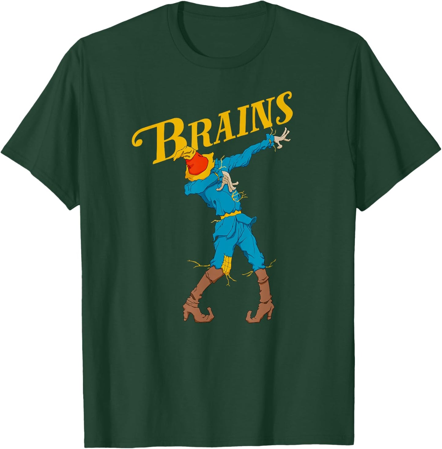OZ Scarecrow Brains Shirt Art-Classic Dabbing Wizard Of Oz T-Shirt - T-Shirt | Forest