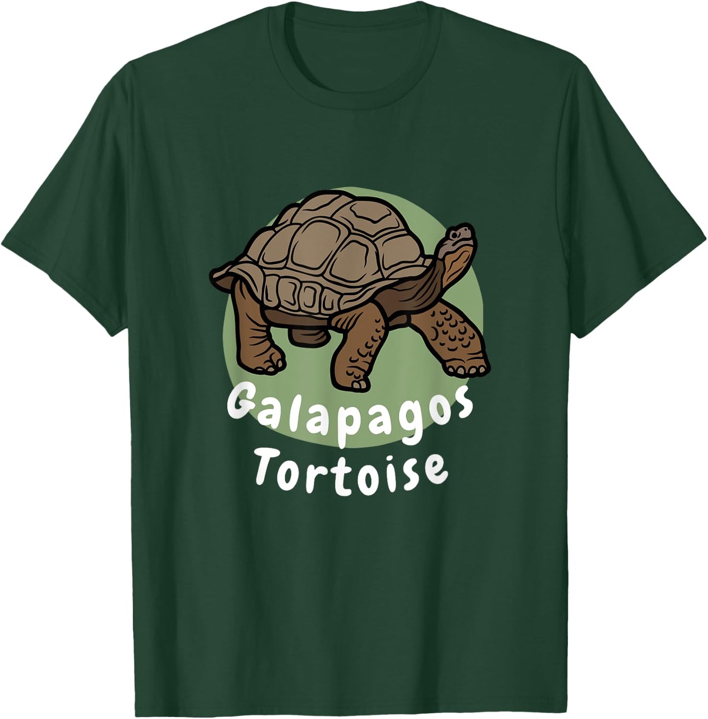 Galapagos Tortoise Funny Cute Pet Tortoise T-Shirt - T-Shirt | Forest