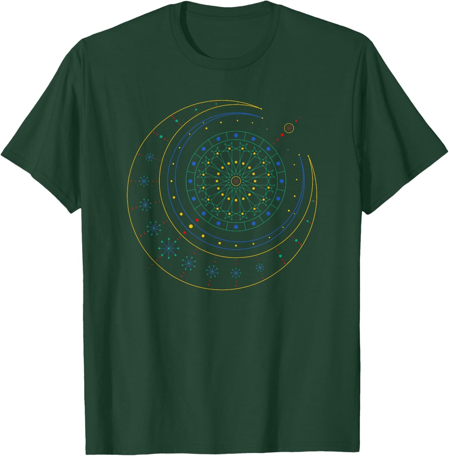 Sacred Geometry Shirt T-Shirt - T-Shirt | Forest