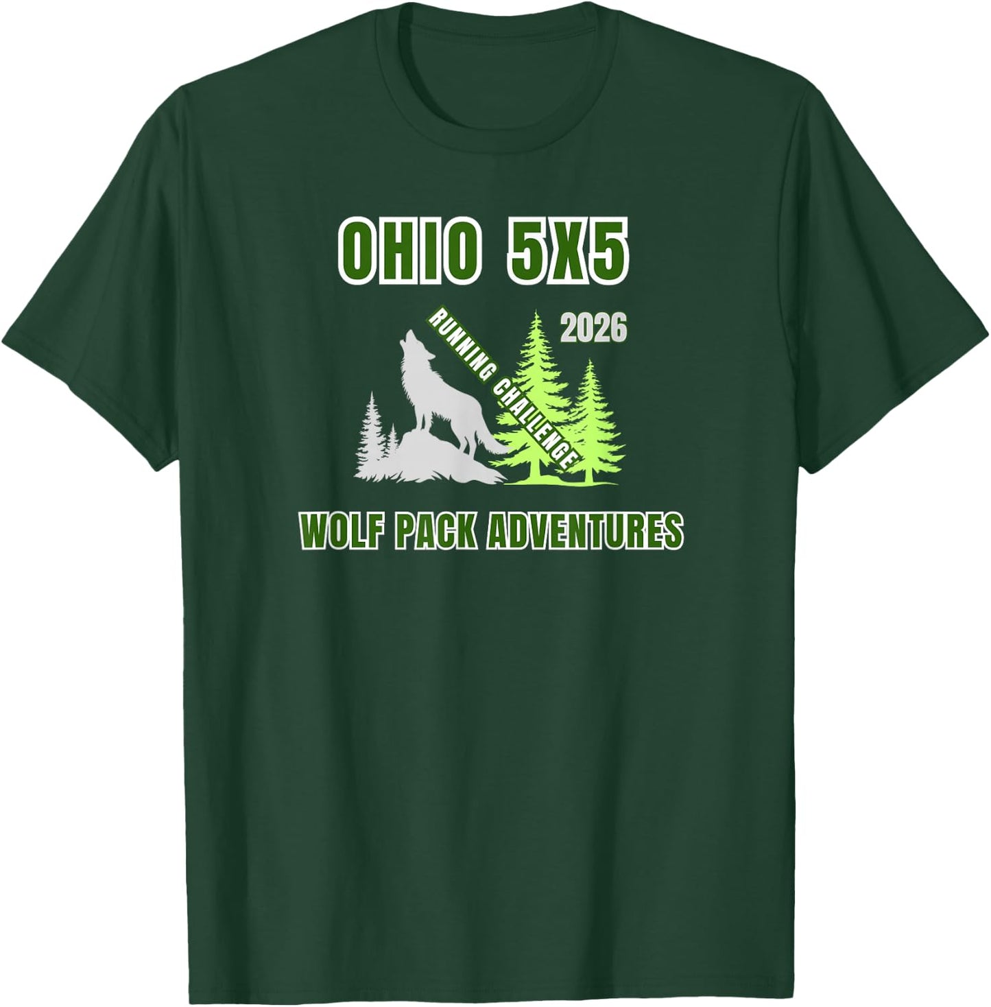 Running Challenge T-Shirt - T-Shirt | Forest