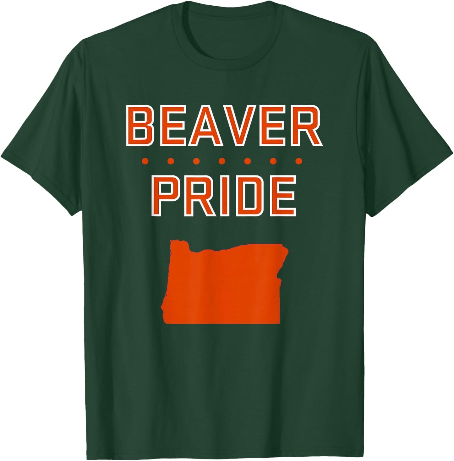 Beaver Pride | Oregon State T-Shirt - T-Shirt | Forest