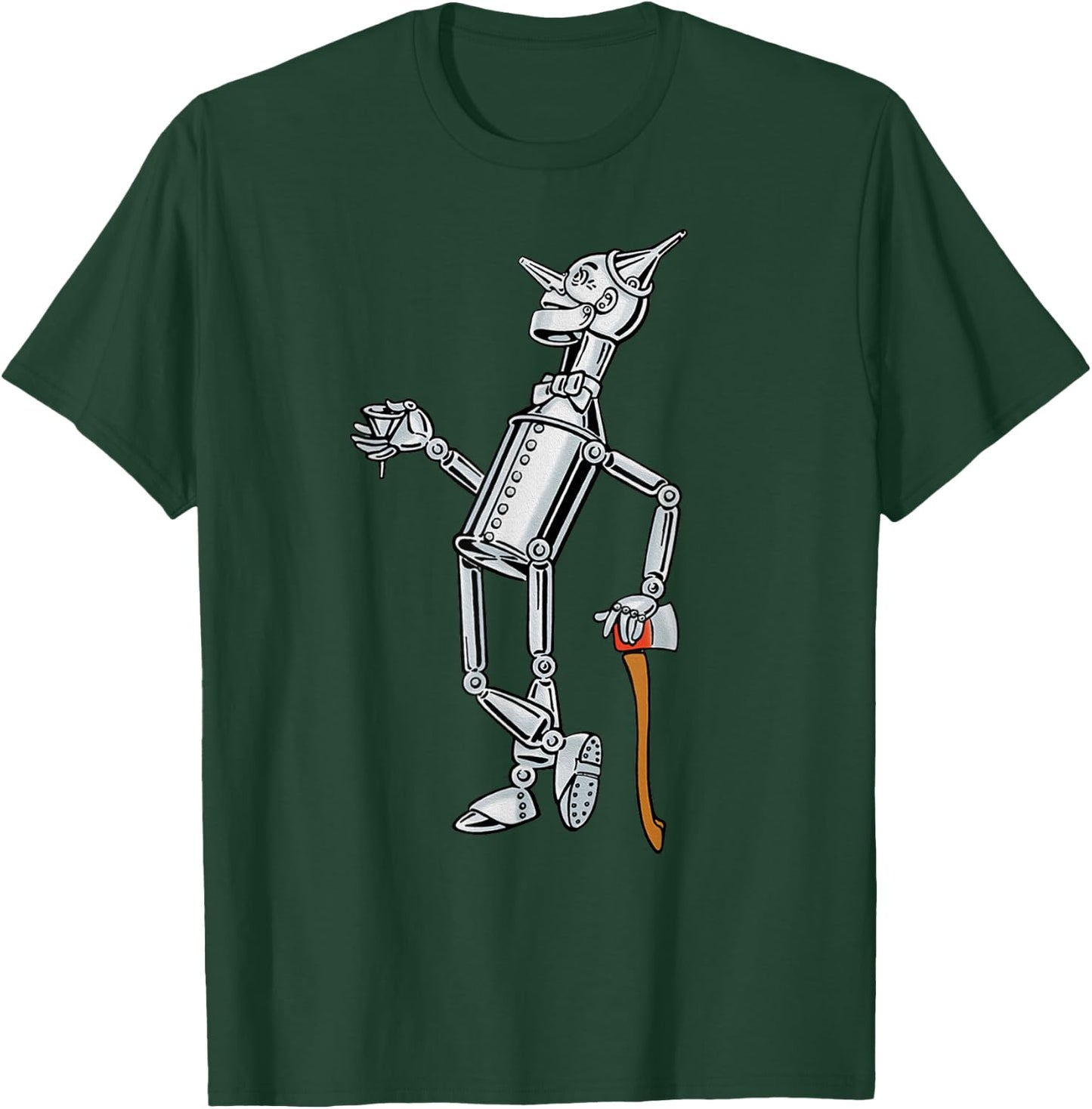 OZ Tin Man Shirt Art-Retro The Wizard of OZ Vintage Tin Man T-Shirt - T-Shirt | Forest