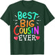 Best Big Cousin Family Cute Gift T-Shirt - T-Shirt | Forest