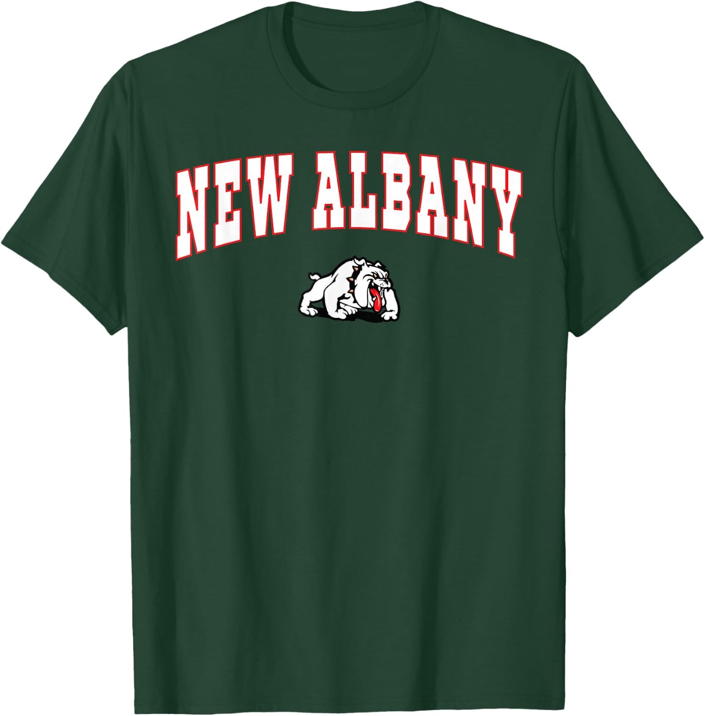 New Albany High School Bulldogs T-Shirt - T-Shirt | Forest