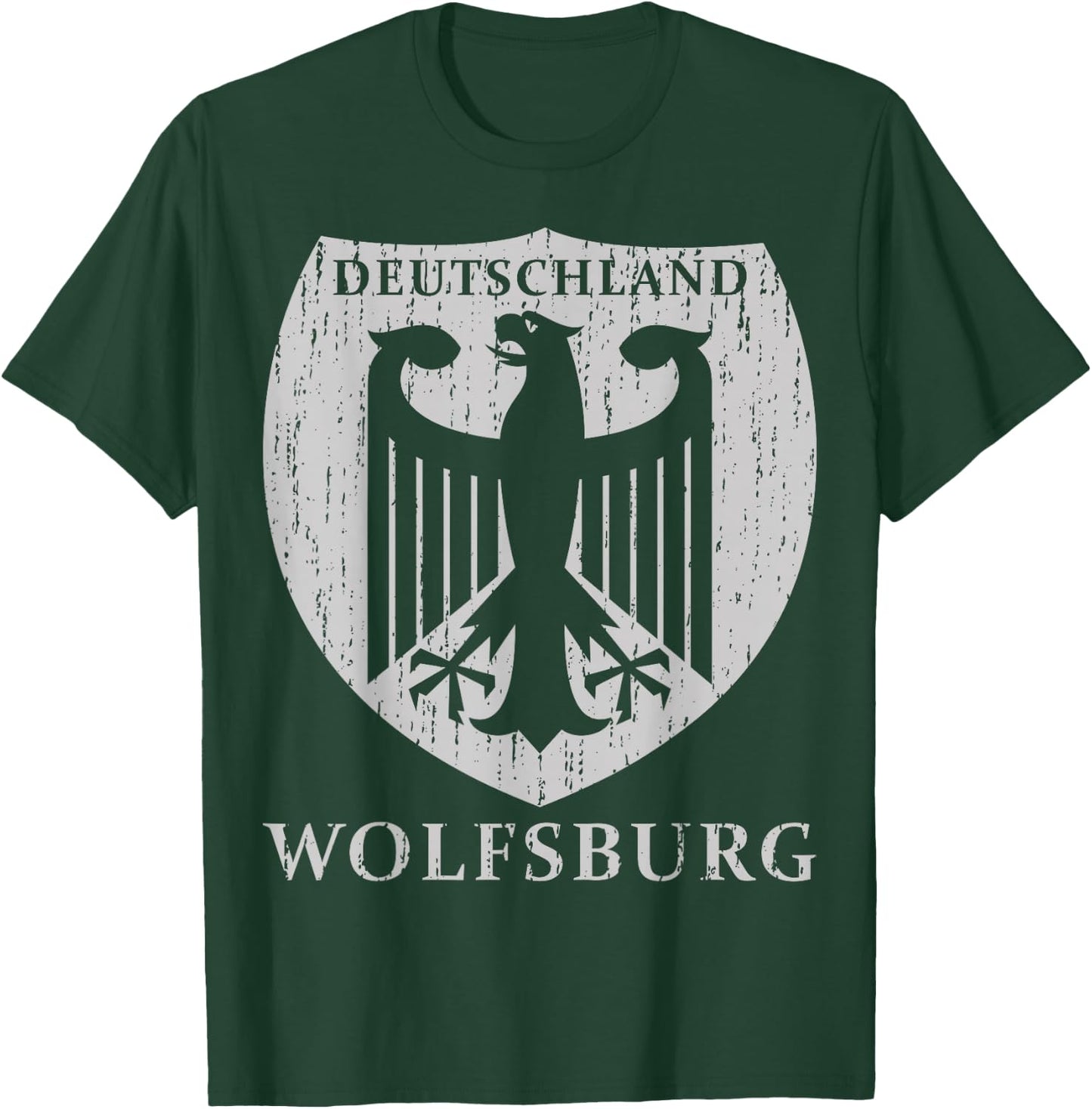 Germany Deutschland Wolfsburg T-Shirt - T-Shirt | Forest